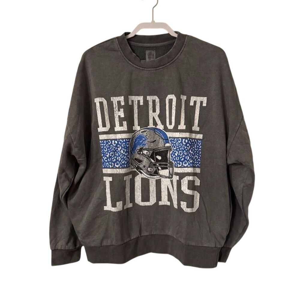 Detroit Lions Gray Sweatshirt
